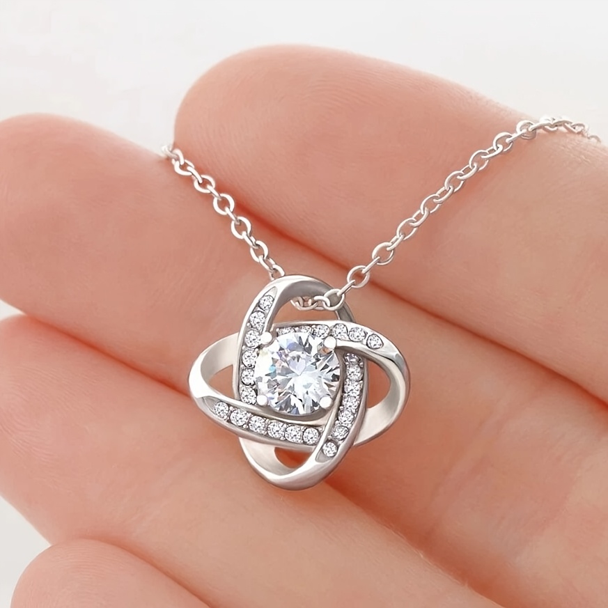 Women's Nautical-Themed Bonus Mom Necklace with Heartfelt Message